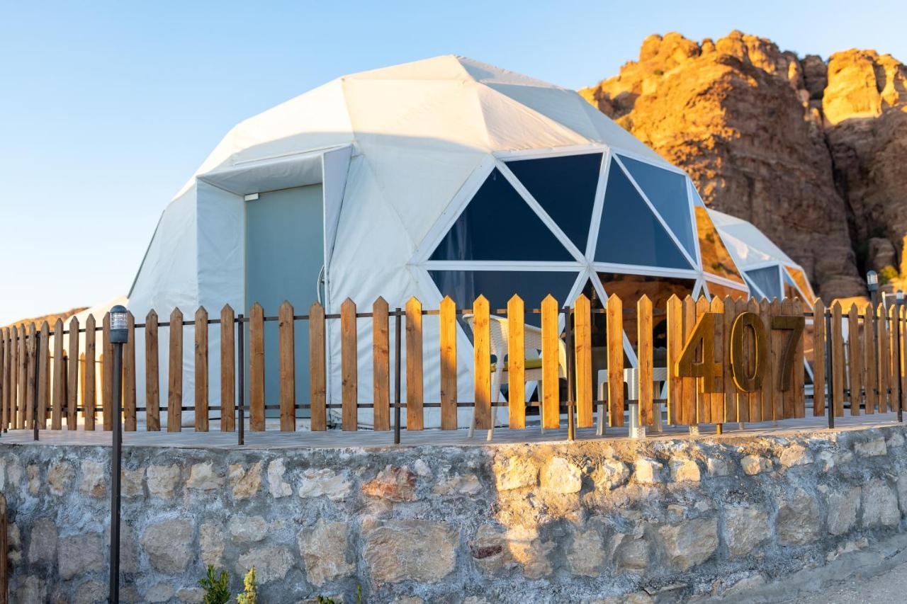 The Rock Camp Petra Hotel Wadi Musa Ngoại thất bức ảnh